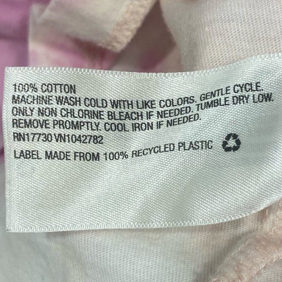 WILD FABLE Women's Pink Tie Dye 100% Cotton Crew Neck T-Shirt SMALL - Picture 5 of 7